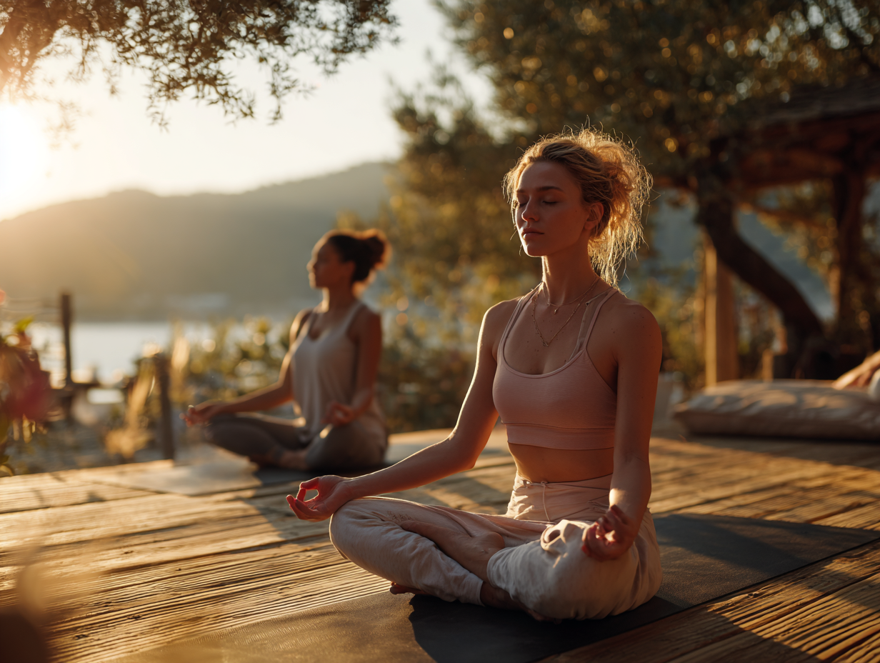 Практика йоги на природі